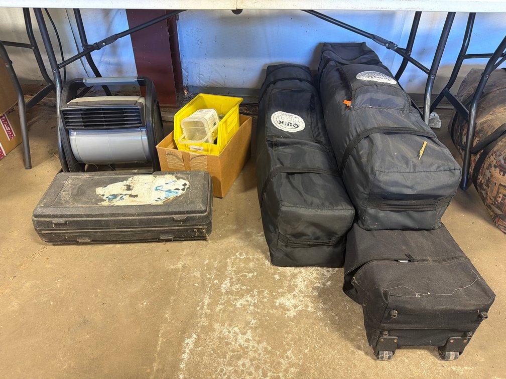Hydraulic Floor Jack, Canopy Bags, Utility Blower Fan, and More