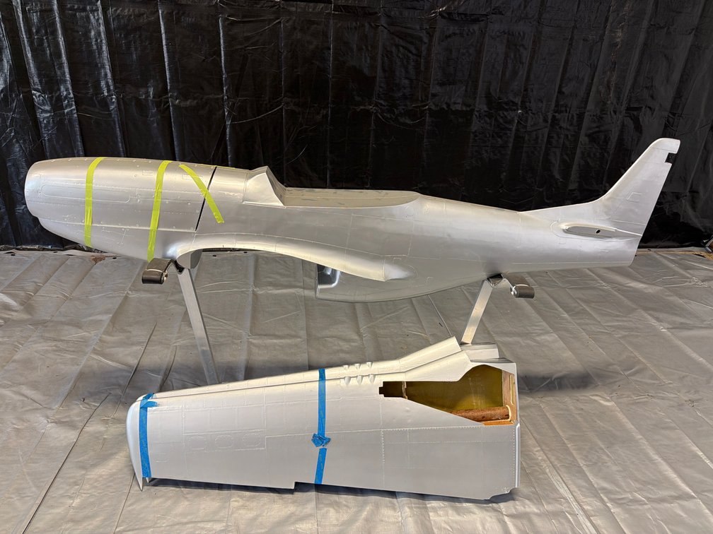 RC Warbird Airplane