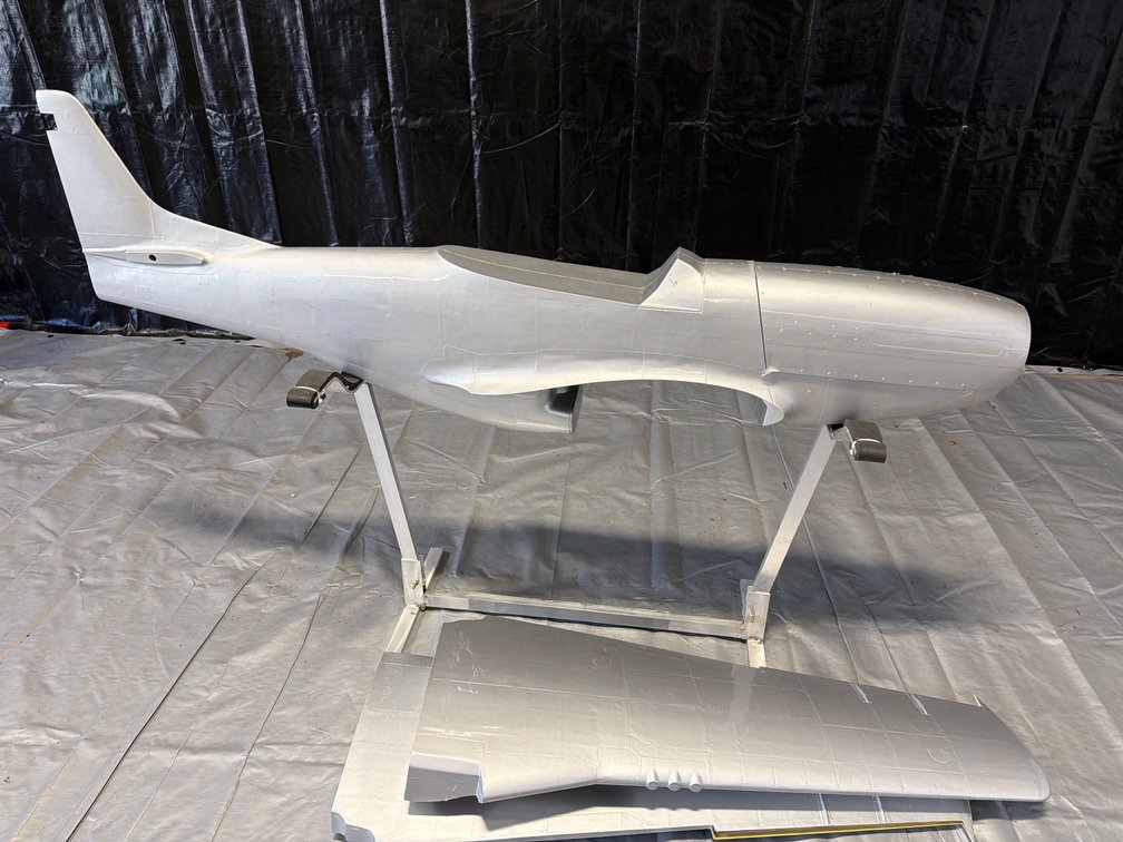 RC Warbird Airplane