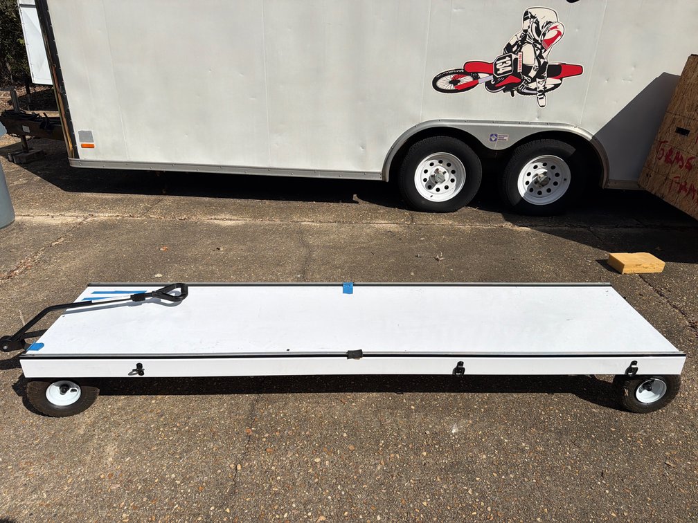 RC Utility Transport Flatbed Cart