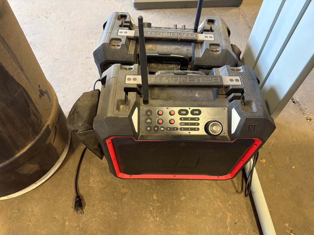Monster Rugged Portable Speakers with Microphone