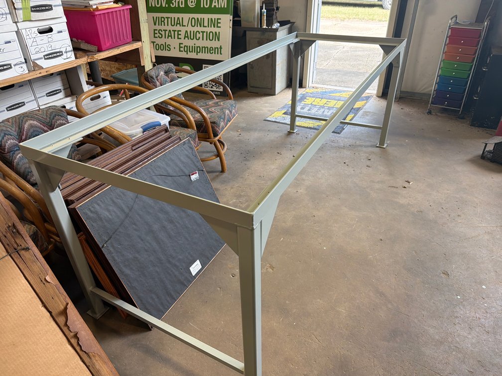 Industrial Steel Workbench Frame