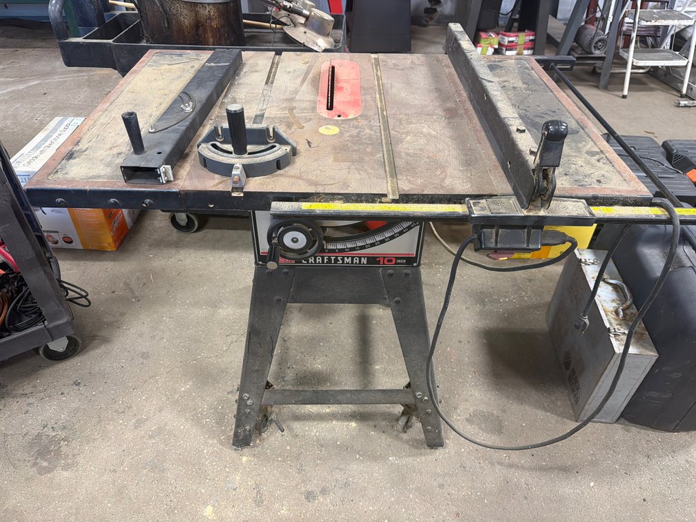 Sears Craftsman 10-Inch Table Saw with Stand
