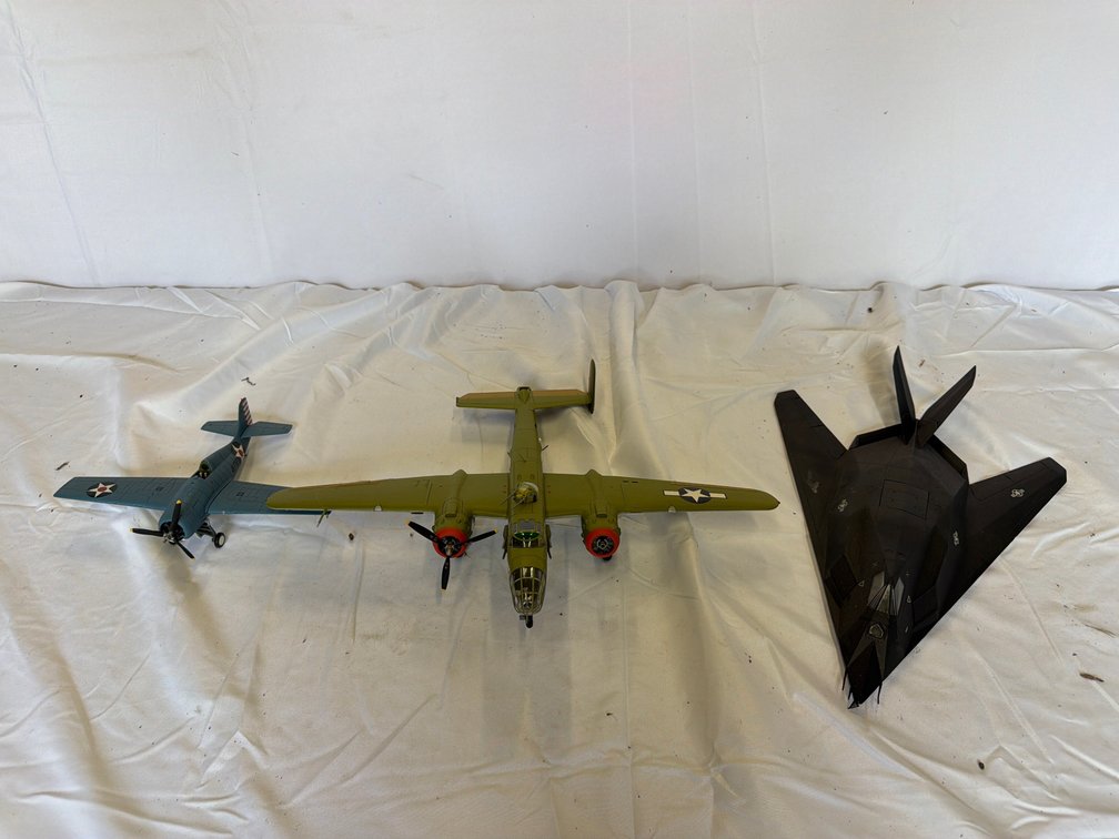 B-25 Mitchell, F-117 Nighthawk & Navy Warbird Models