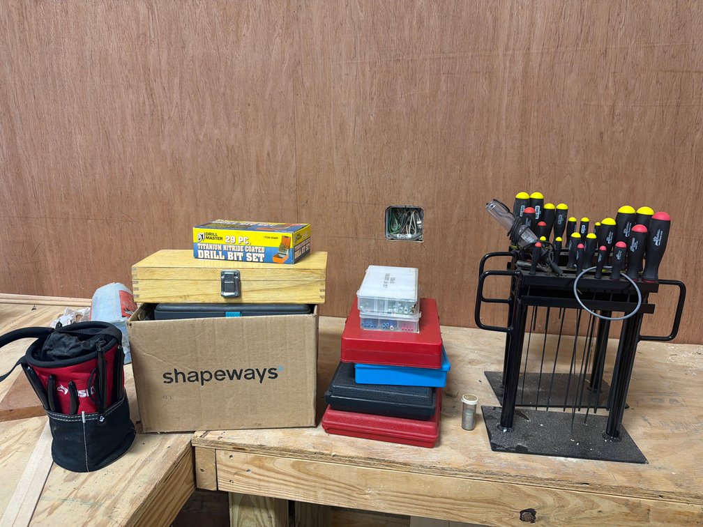 Workshop Tools, Hex Drivers, Drill Bit Set, Organizers, and More