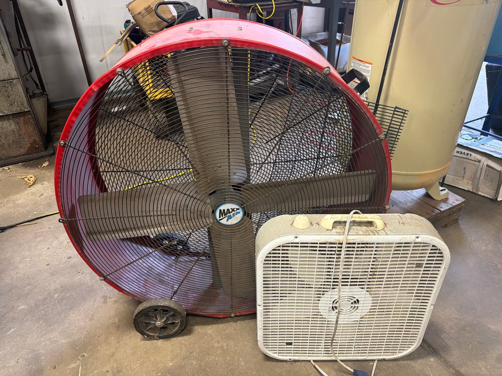 Industrial Drum Fan and Box Fan