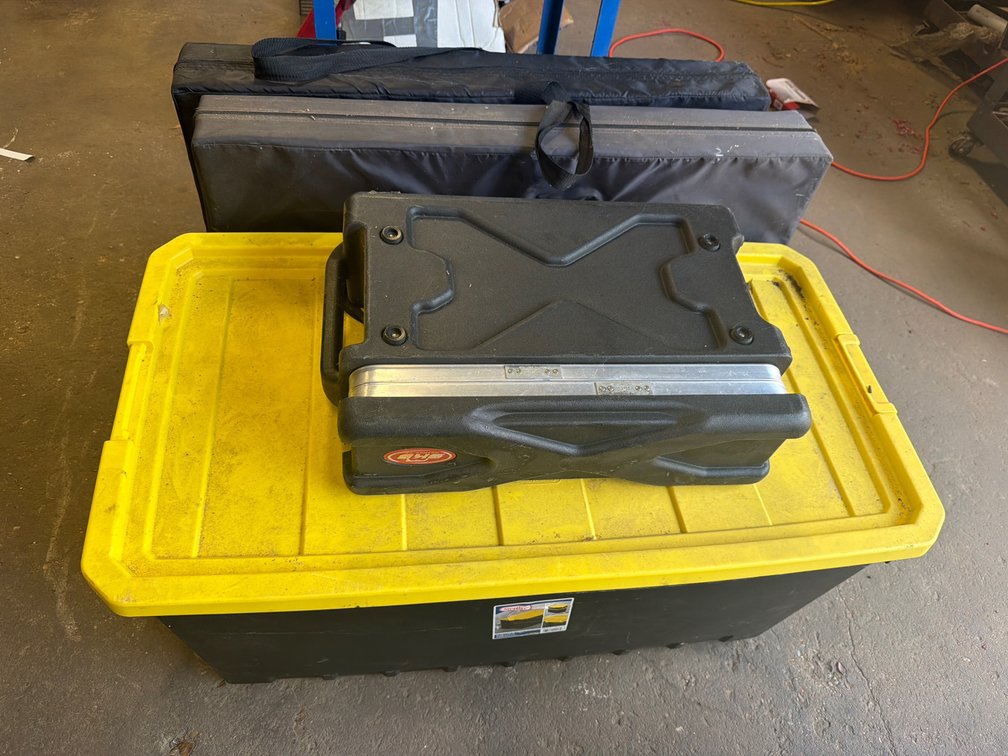 Storage Tote, Equipment Cases, and Hunting Accessories