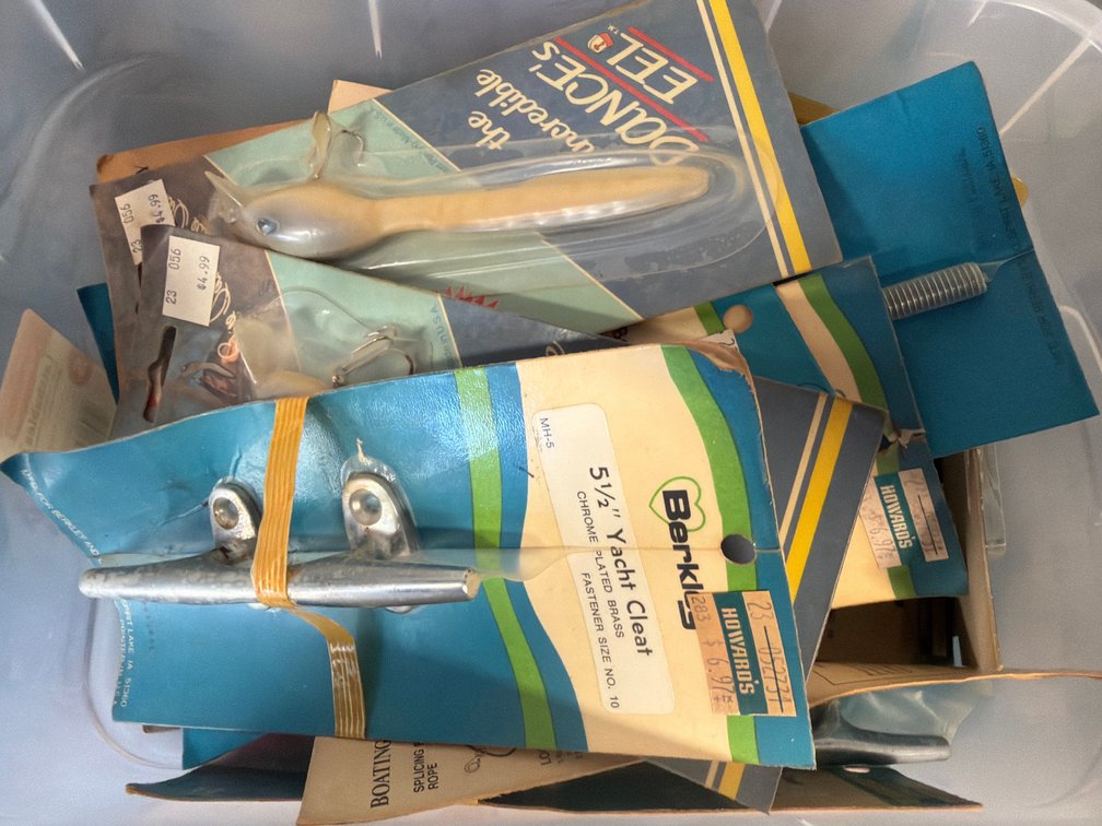 Assorted Packaged Fishing & Boating Accessories