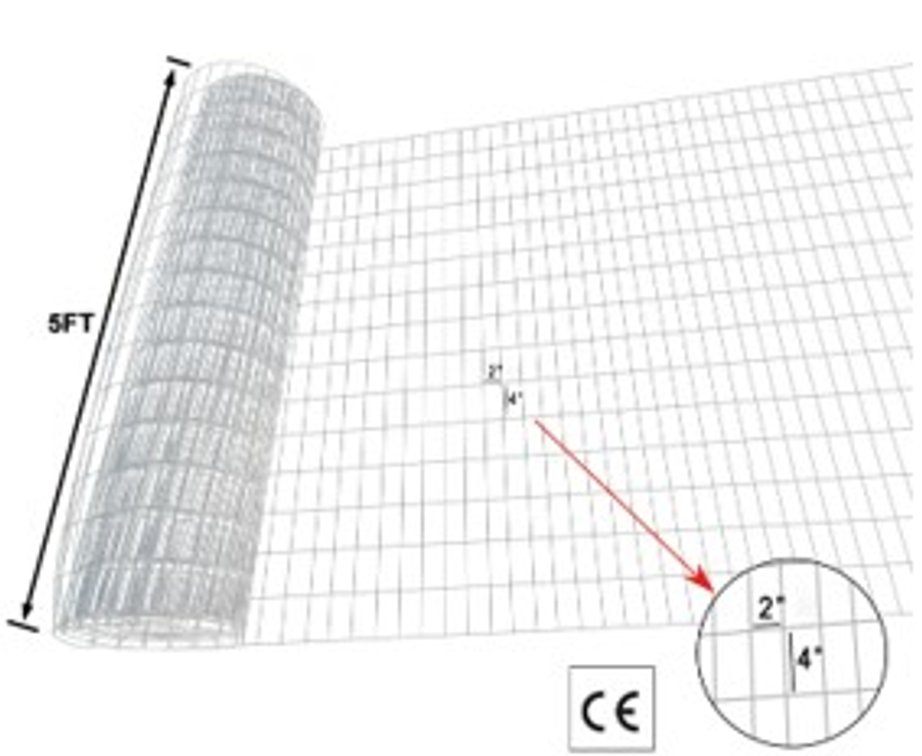 Hot-dip Galvanized Welded Wire Mesh  K0520