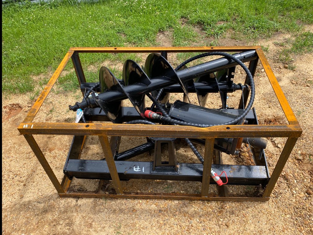 2024 Mower King Skid Steer Auger
