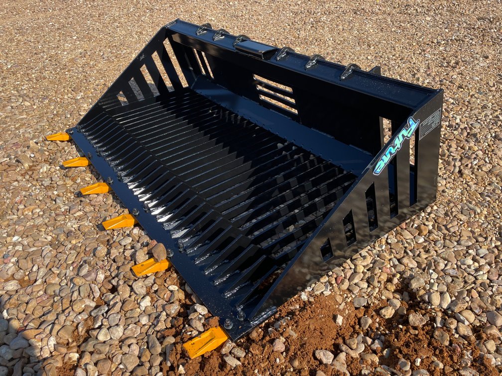 Skid Steer Rock Bucket