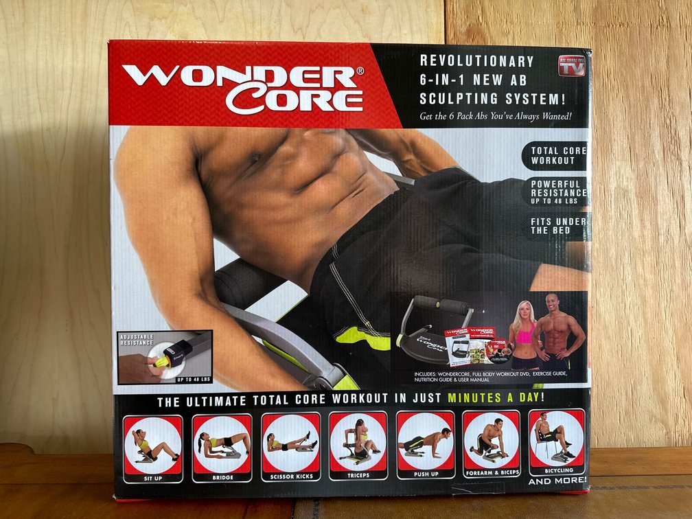 Wonder Core Revolutionary 6-in-1 Ab Sculpting System