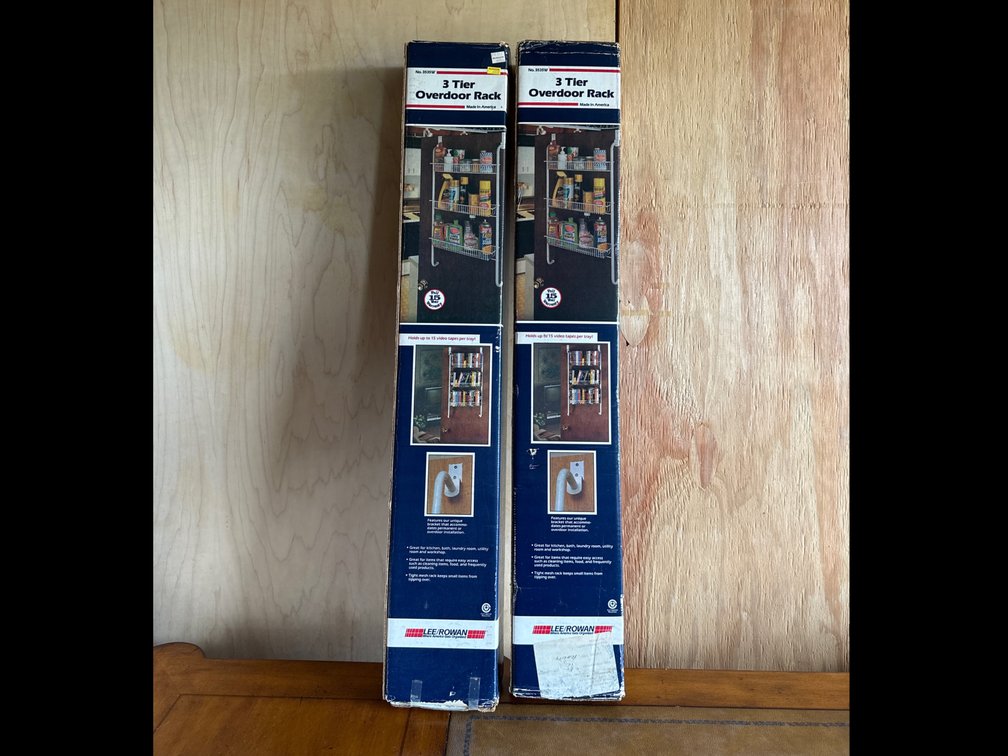 (X's 2) Three Tier Overdoor Racks