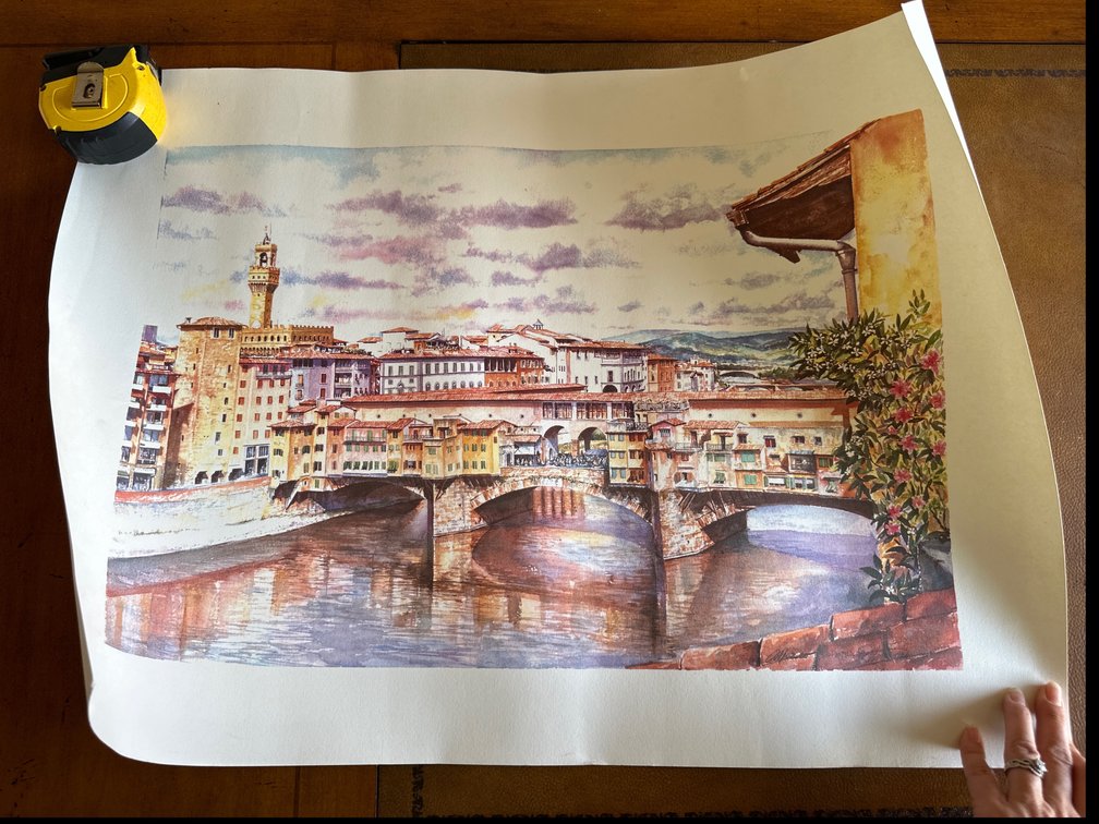 Artist Signed Vince Canvas Art Print 