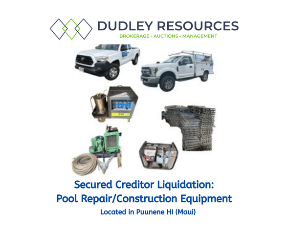 Image for Dudley Resources Auction on Maui - January 18th in Puunene, HI (MAUI)