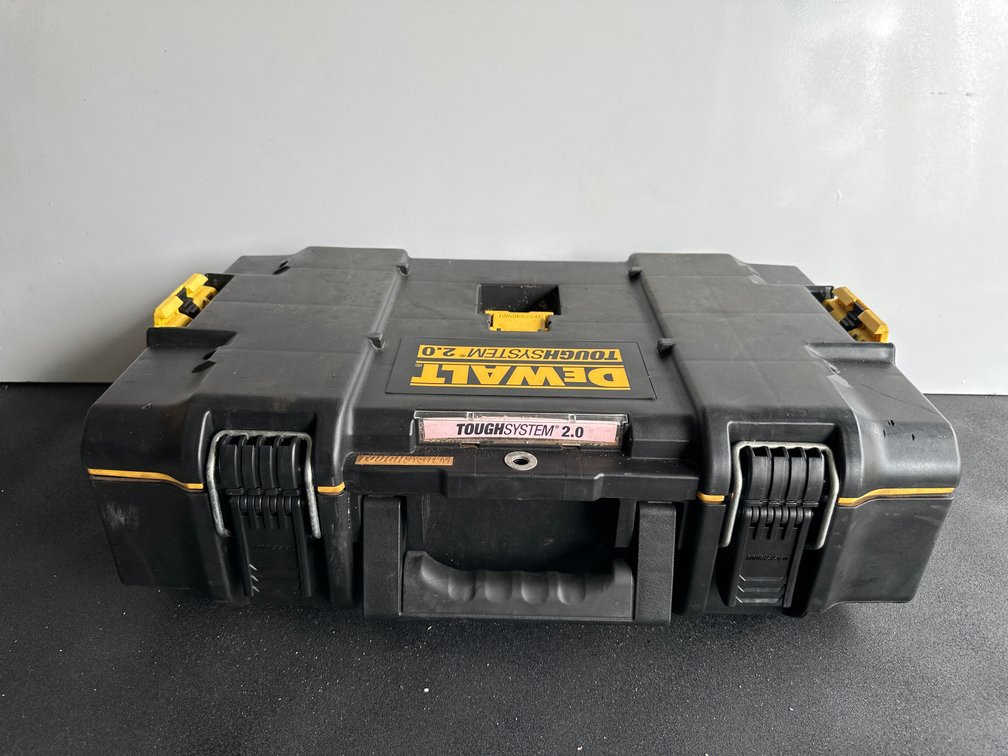 Dewalt Storage with Three Section Compartment Organizer 