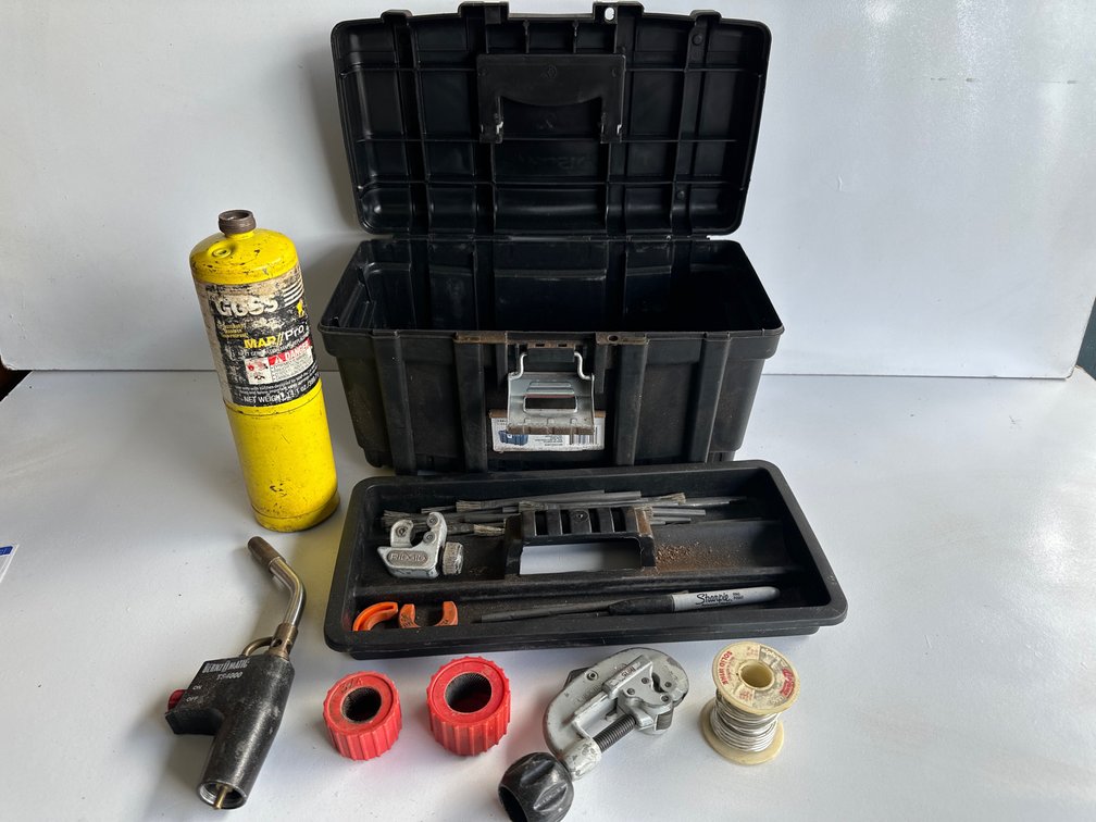 Husky Toolbox with Contents 