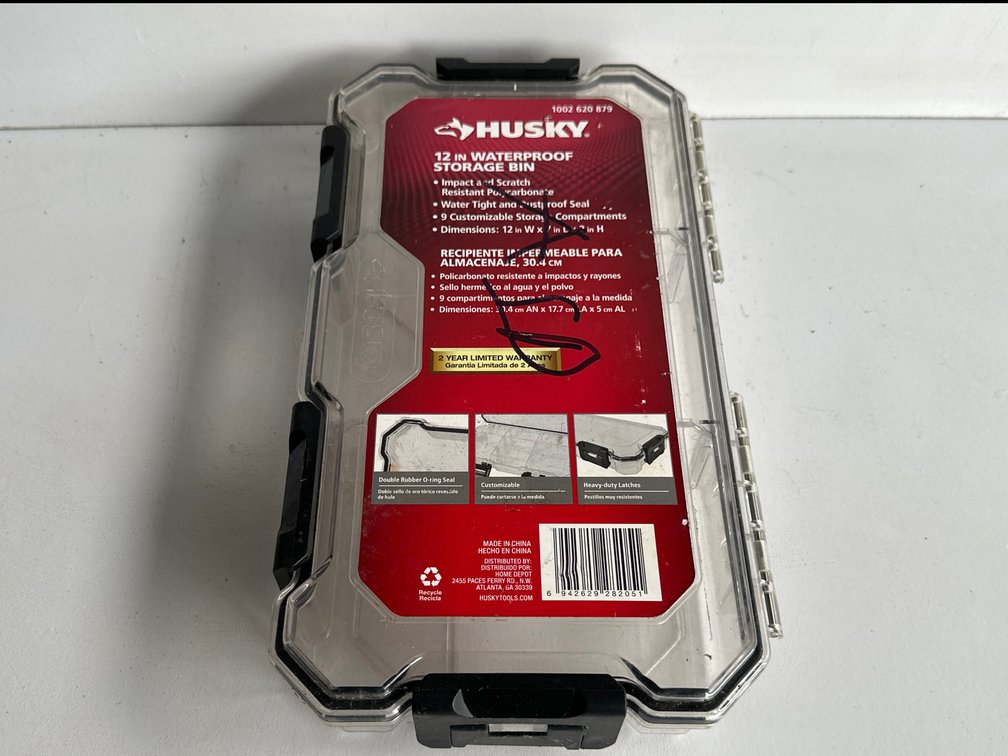 Huskey 12" Compartment Bin