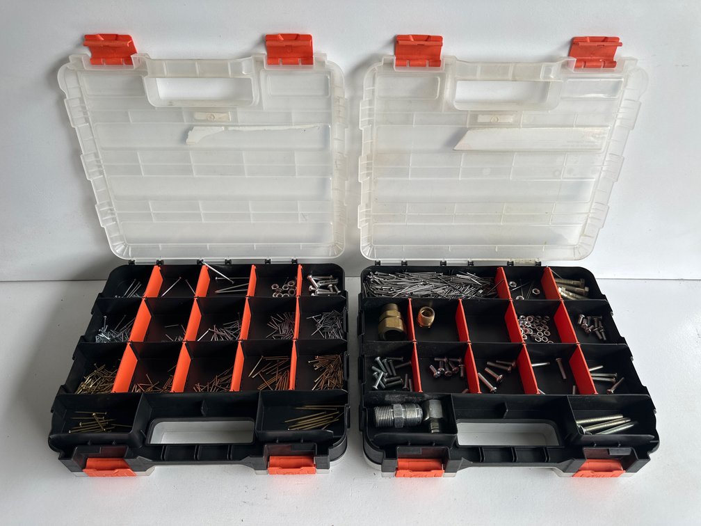 (X's 2) HDX 2-Sided Organizers with Contents