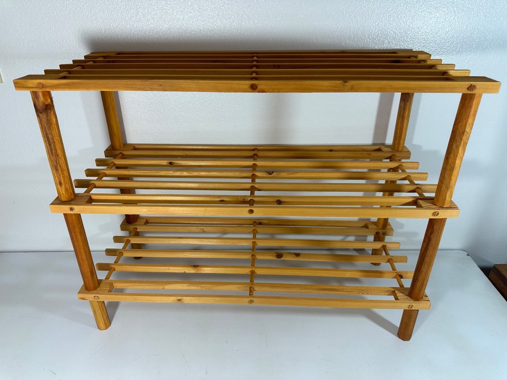 Bamboo Style Shoe Rack