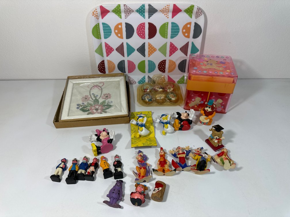 Mixed Lot of Miniature Kids Toys and Decorations 