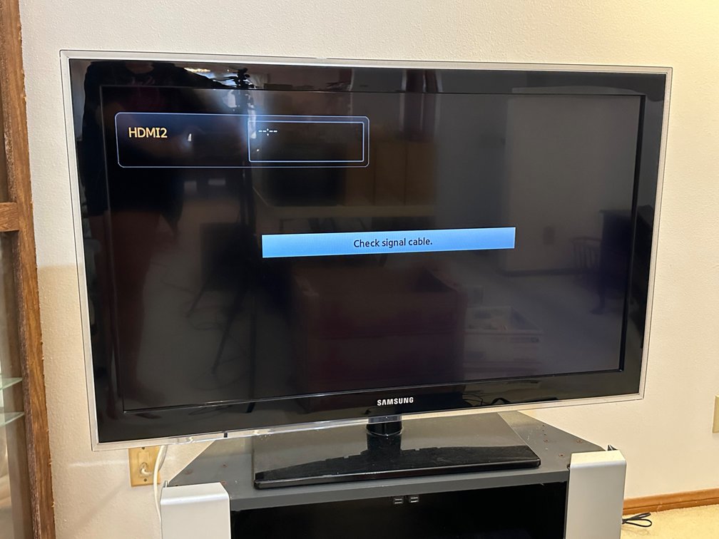 45" Samsung Model LN40D550K1F TV with Remote 