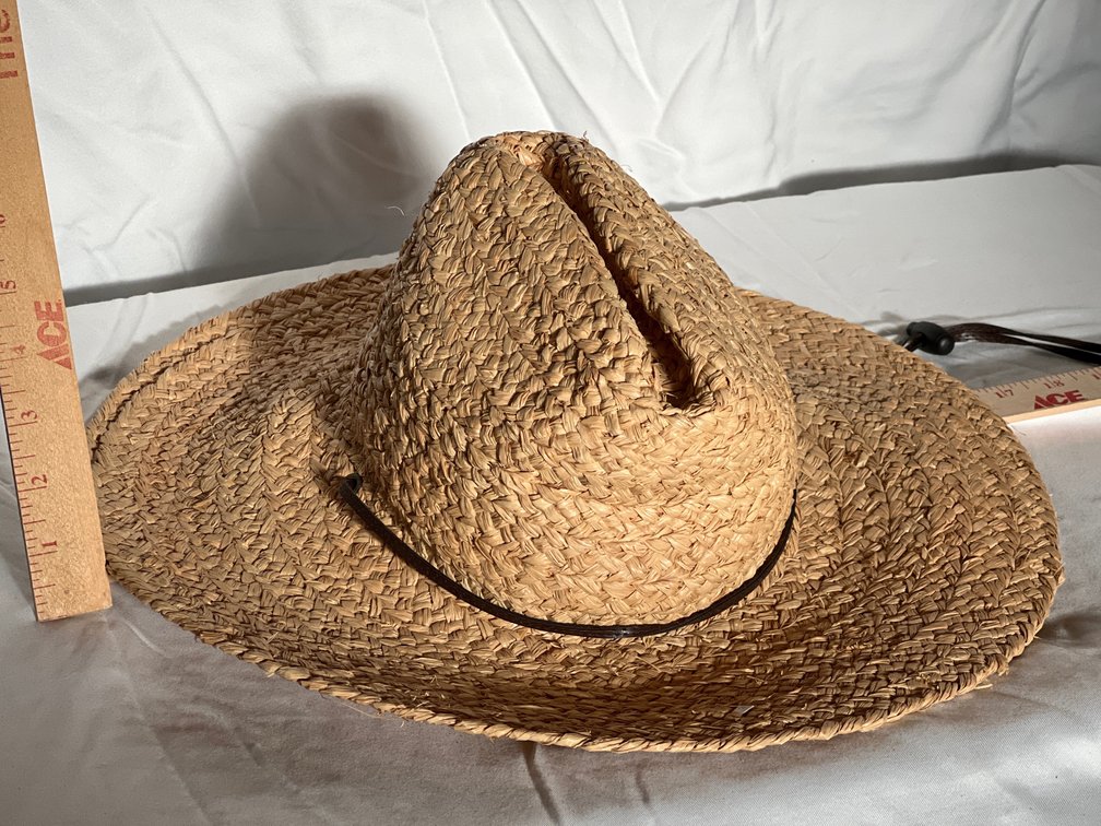 L/XL Scala Raffia Hat 