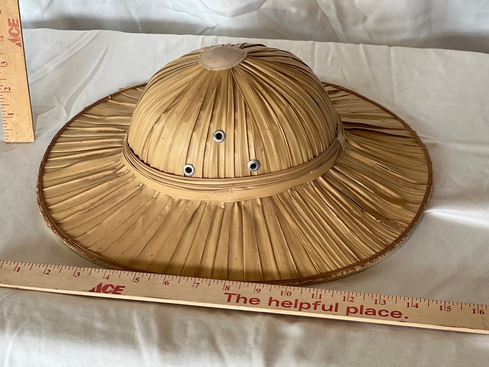 Stiff Straw Hat
