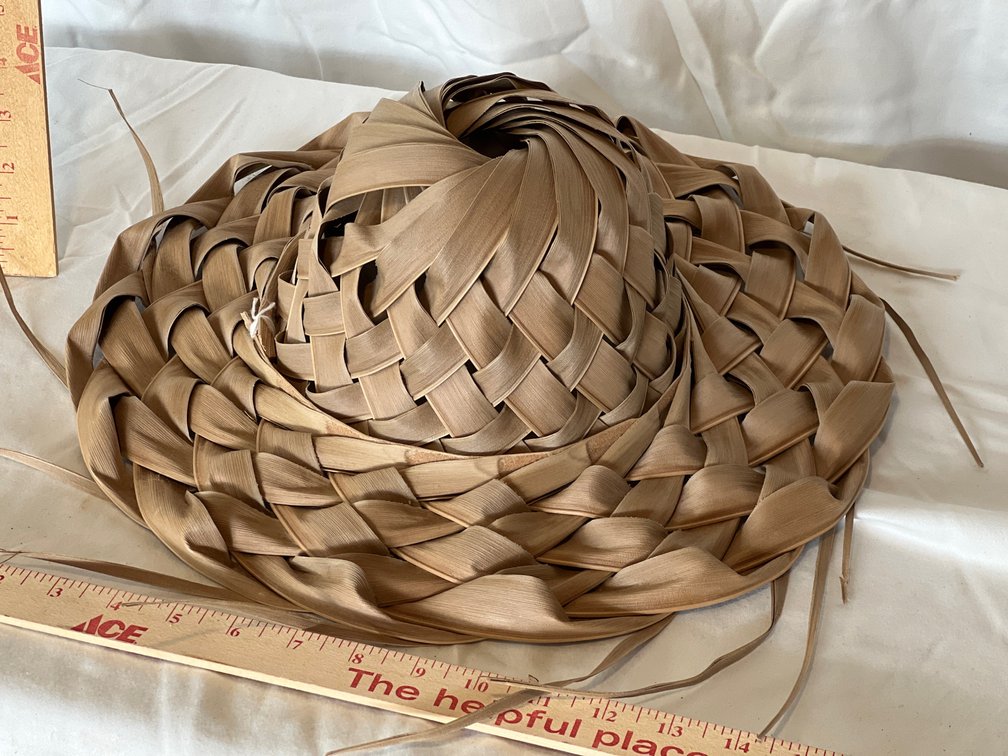 Woven Reed Hat