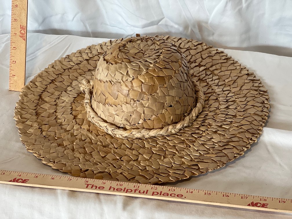 Wide Brim Straw Sun Hat
