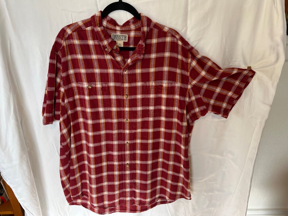 XL Duluth Trading Short Sleeve Shirt 