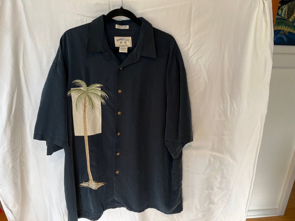 Bamboo Cay XXL Aloha Shirt 
