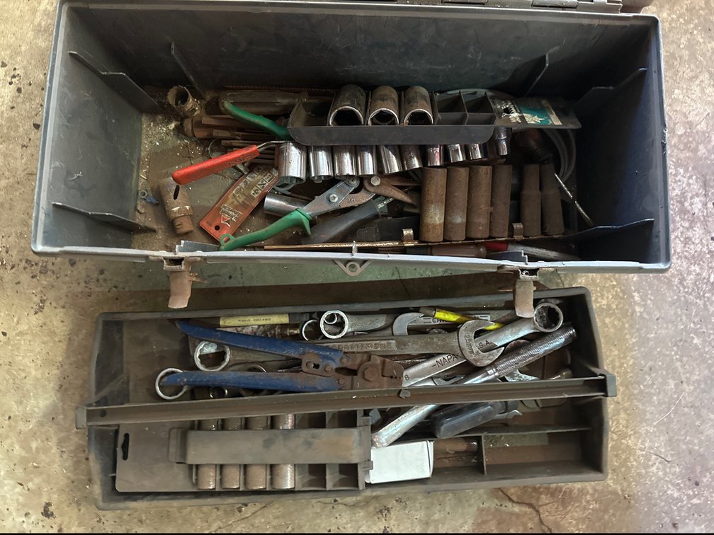 Craftsman Plastic Tool Box with Contents 