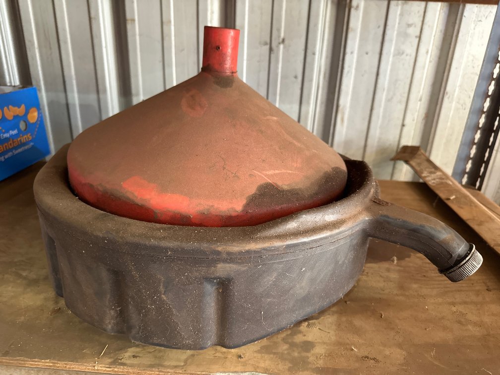 Oil Collection Drain Container 