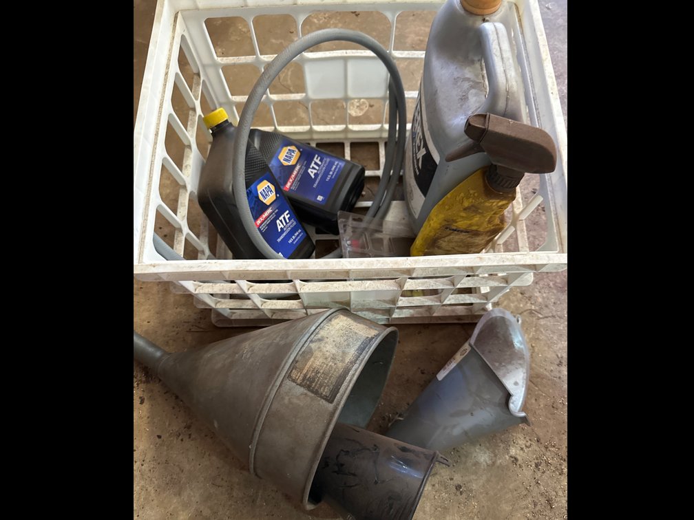 Napa ATF Automatic Transmission Fluid, Hose and Funnels 