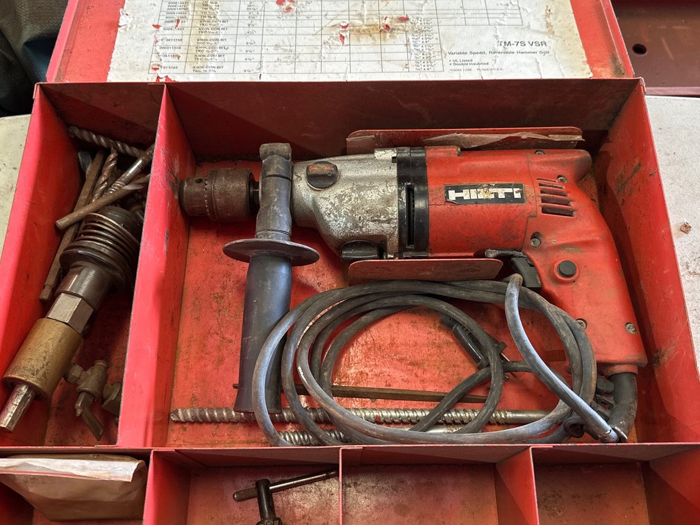 Hilti TM-7 S VSR Hammer Drill in Metal Case