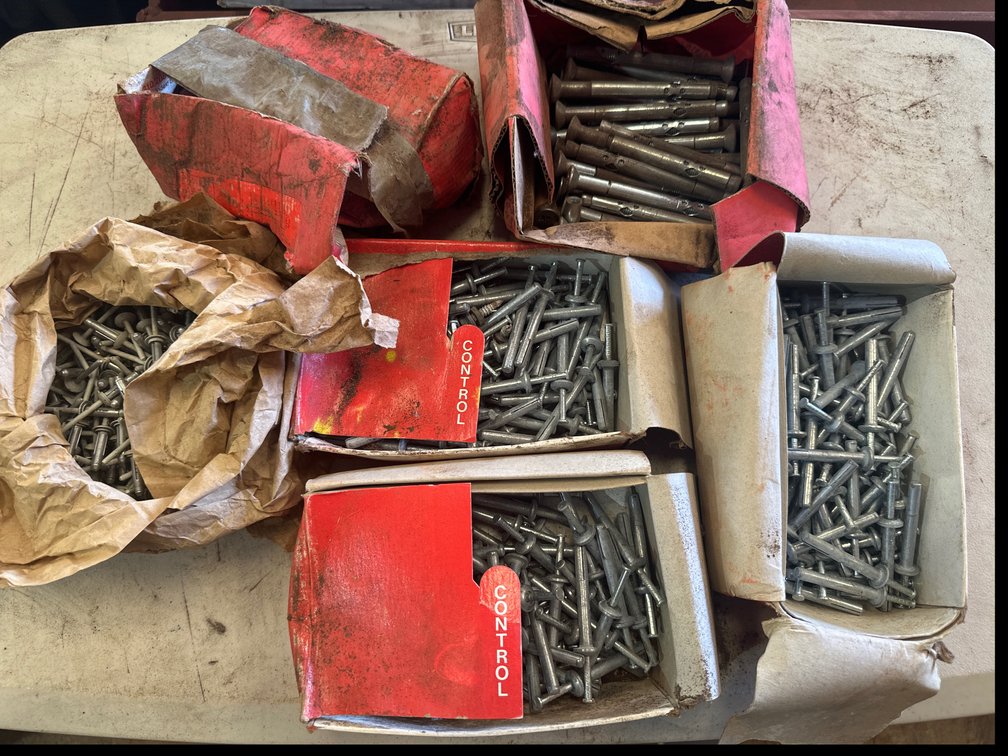 Hilti 1/4" X 2" Metal Hit Anchors