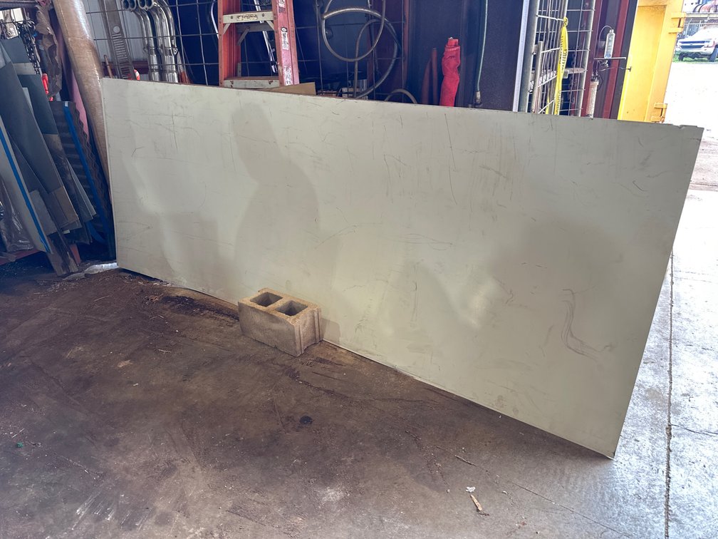 (X's 2) Full Length Sheet Metal Pieces