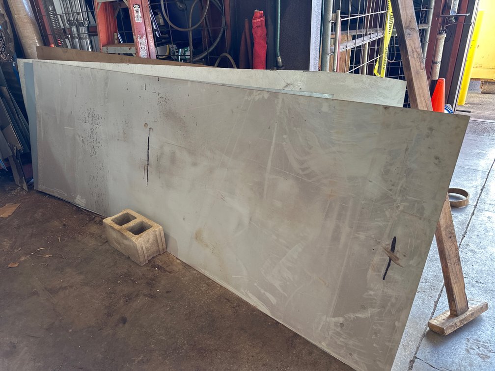 (X's 3) Pieces of Sheet Metal