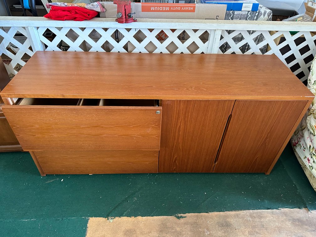 Lateral File and Cabinet Credenza 