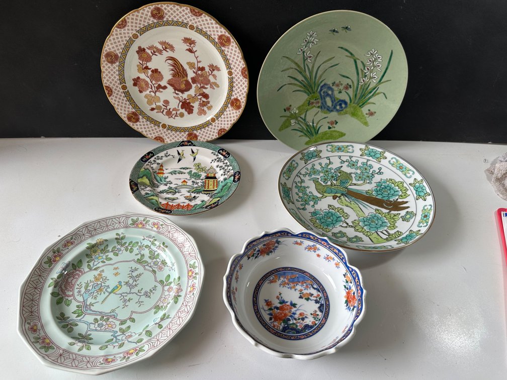 Mixed Lot of Asian Dishes 