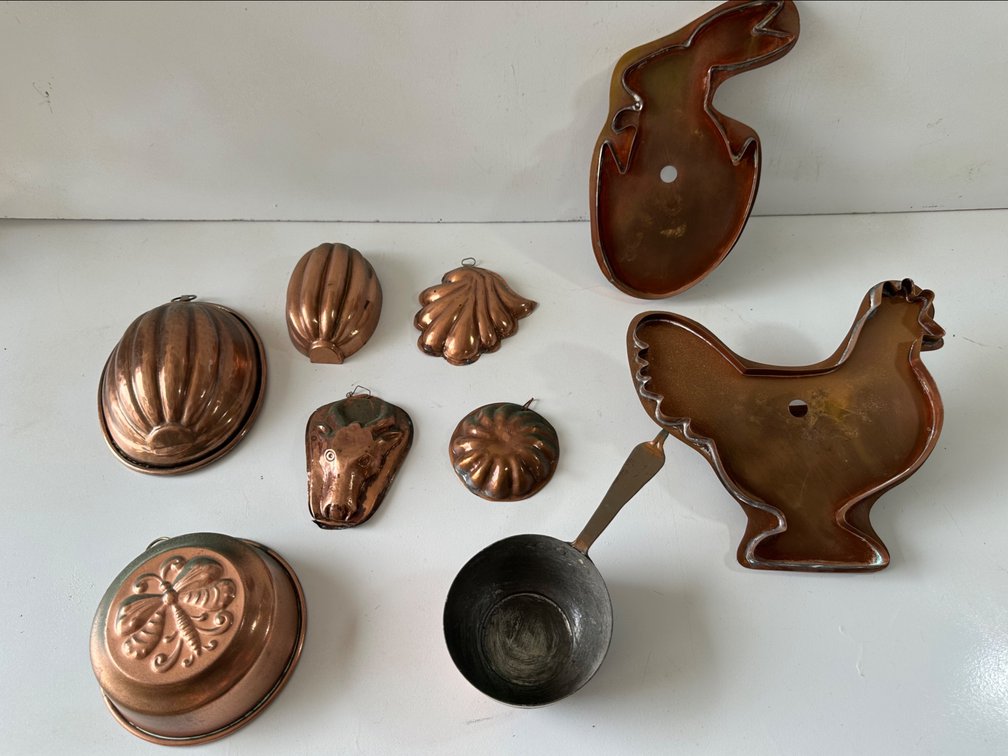 Copper Style Molds and Cutters 