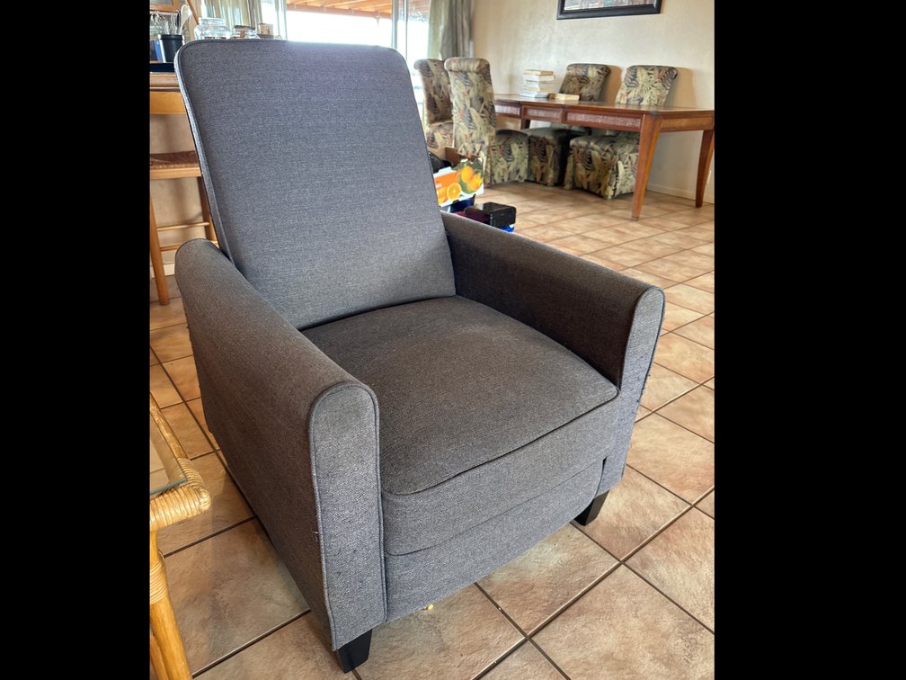 Gray Armchair 