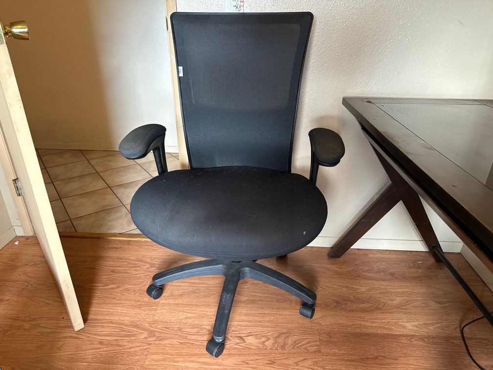 High Mesh Back Roller Office Chair