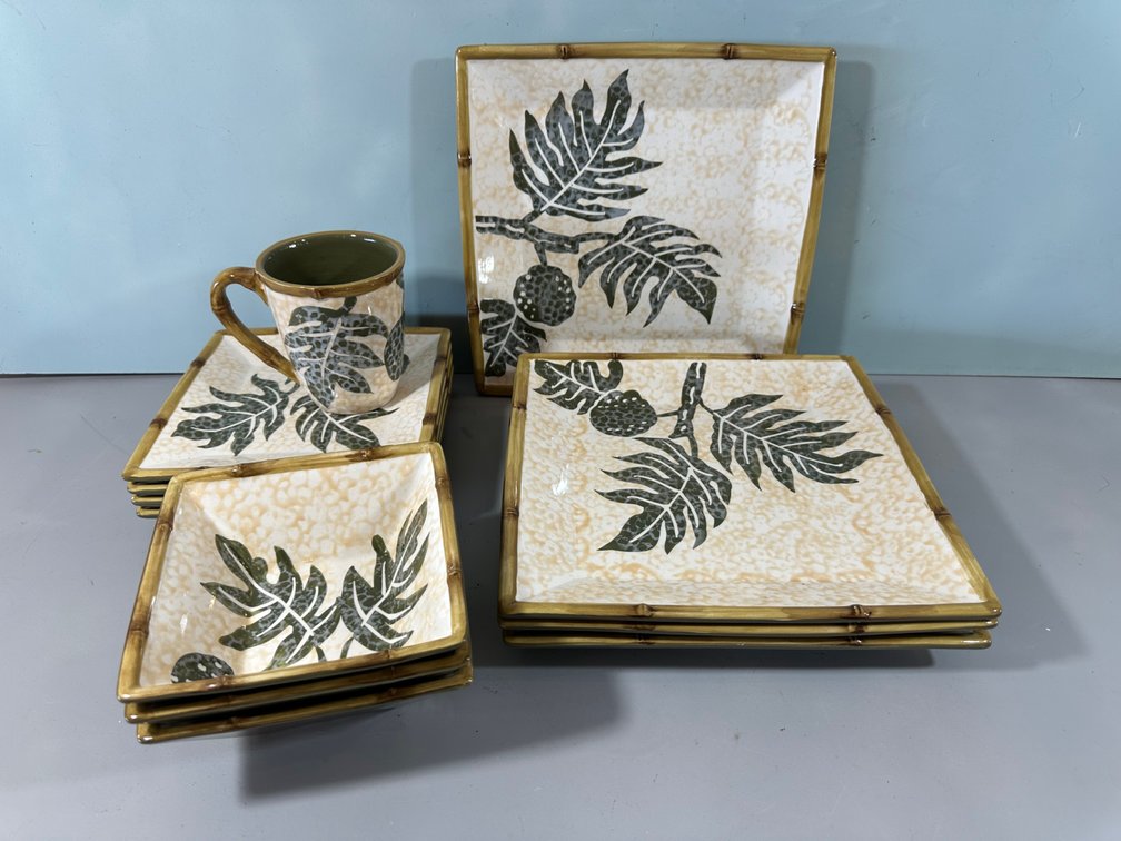 Honolulu Hi Stoneware Dishware