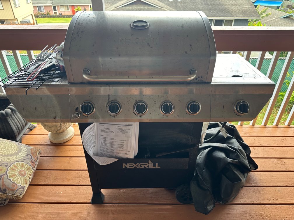Nexgrill Propane BBQ With Side Burner