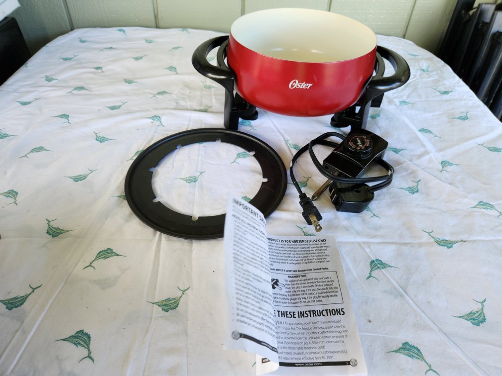 Oster Fondue pot