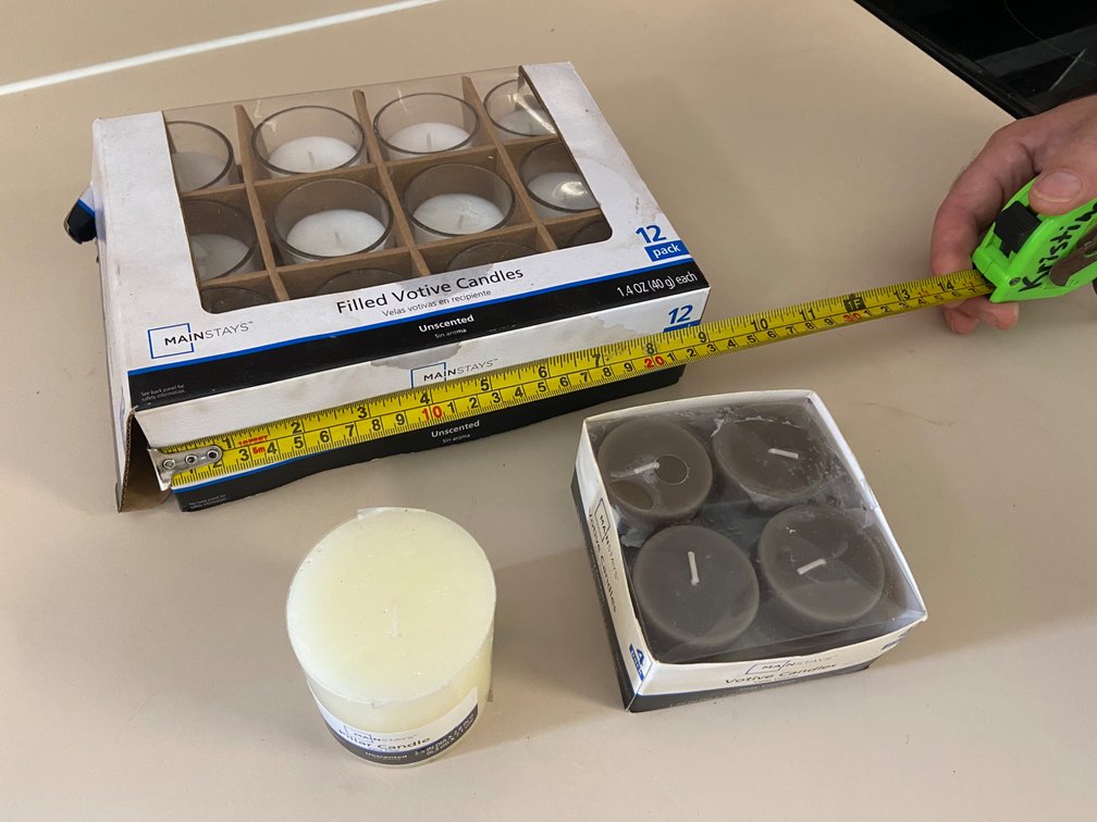 Assortment of candles