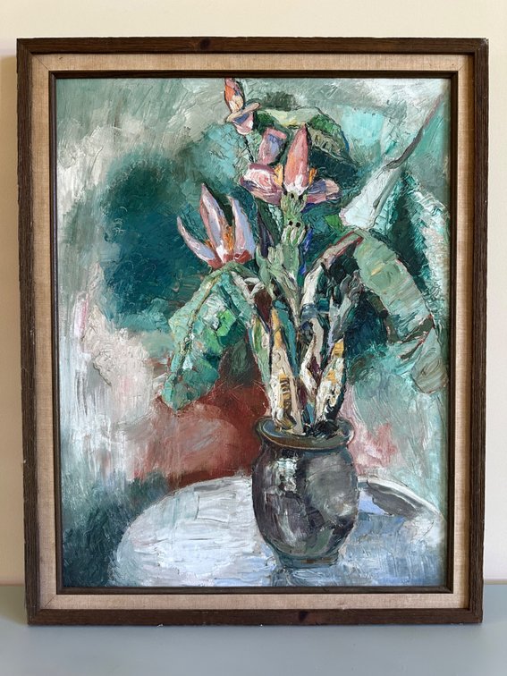  "Flowers" by Winifred Hudson, 1970