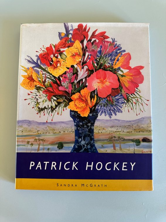 Patrick Hockey Art Monograph "Flowers" with Personal Inscription